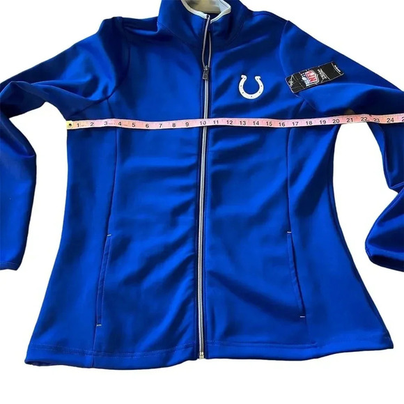 Antigua Women's Indianapolis Colts Full-Zip Jacket Blue Size L NFL Sports - Picture 4 of 13